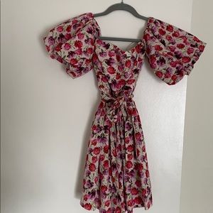 Zara Off the Shoulder Dress